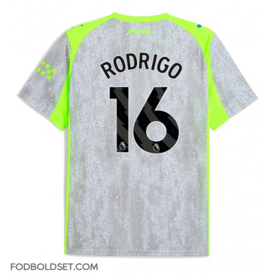 Manchester City Rodri Hernandez #16 Tredjetrøje 2025-26 Kortærmet Manchester City Rodri Hernandez #16 Tredjetrøje 2025-26 Kortærmet